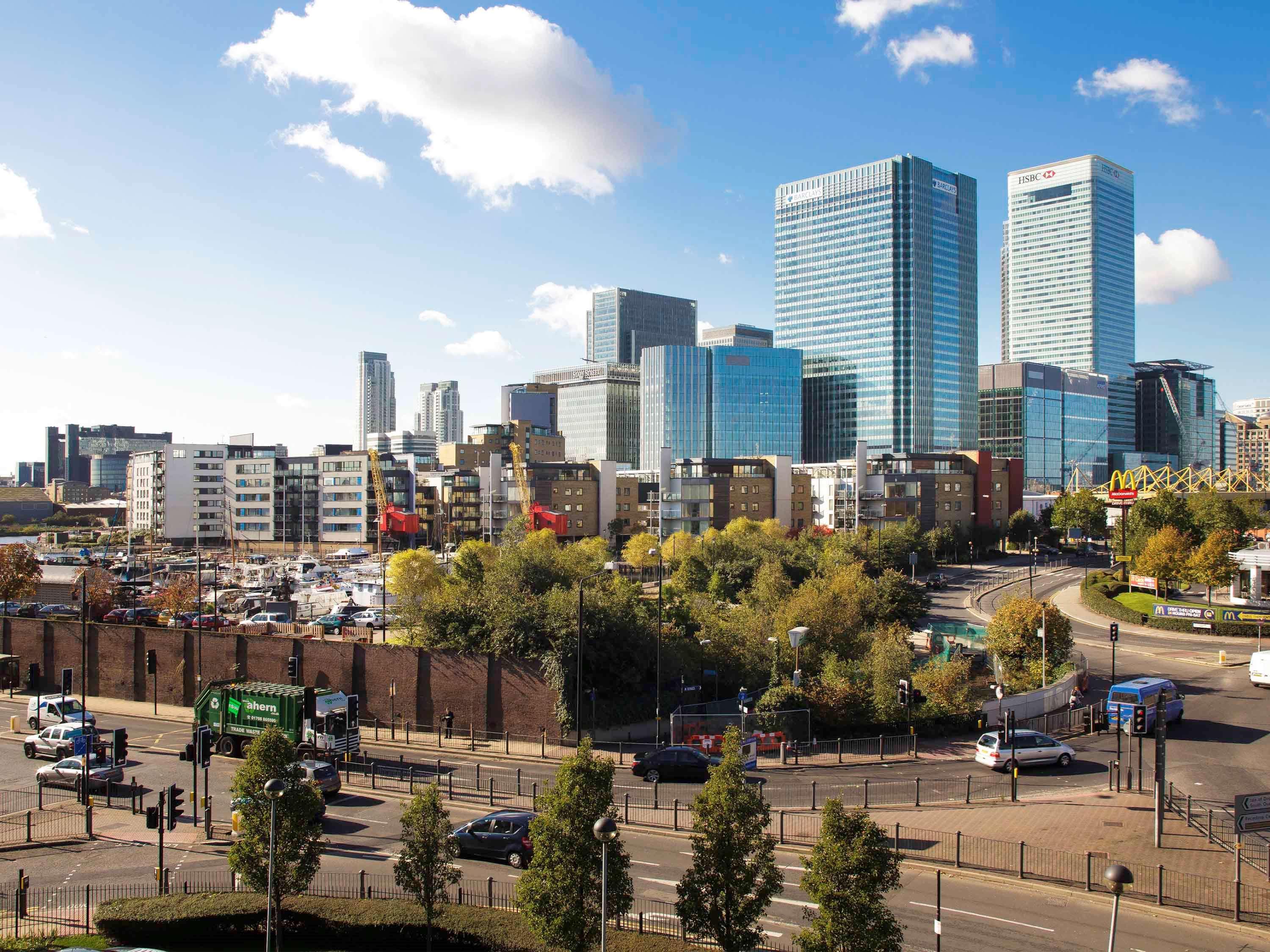 Ibis London Docklands Canary Wharf Exteriér fotografie